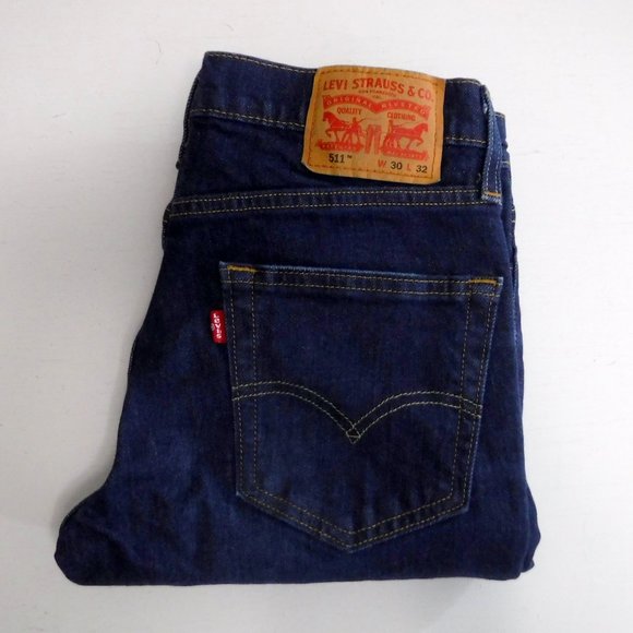 Levi's Other - Levis 511 Slim Fit Jeans Blue Wash Fade Denim